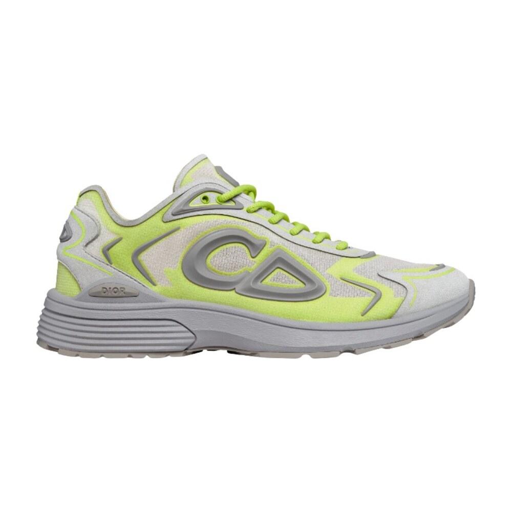 Tenis Dior B30 Countdown Tech White Grey Green