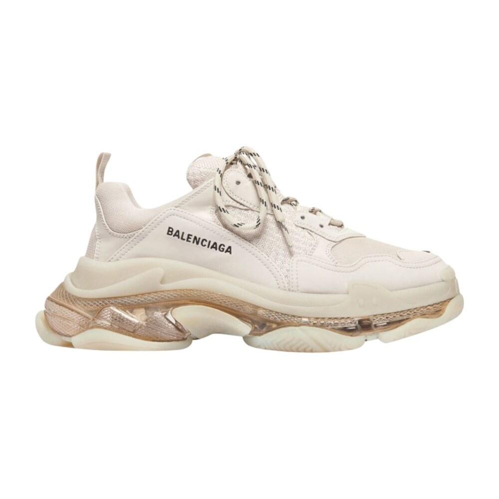 Tenis Balenciaga Triple S Clear Sole White