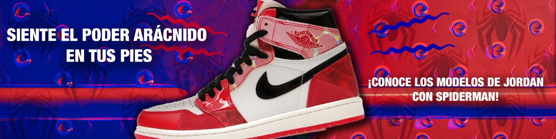Siente el poder arácnido en tus pies con los Jordan 1 High OG Spider-Man Across The Spider-Verse